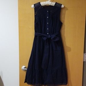 J. Crew All-over eyelet dress